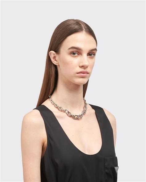 collar prada mujer|Joyería Para Mujer .